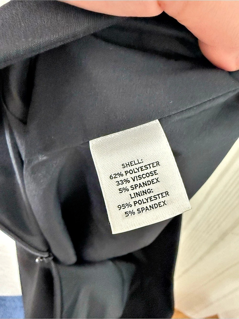 Halogen Black Pencil Skirt Size 6 - Picture 6 of 6